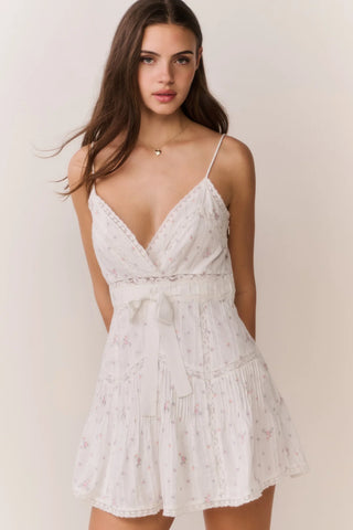 Sibelle Mini Dress in Sunbleached Meadow
