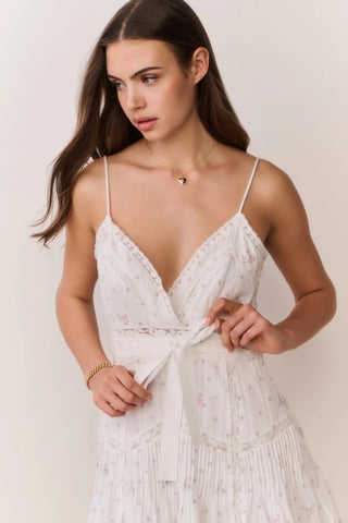 Sibelle Mini Dress in Sunbleached Meadow