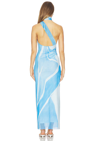 Avni Maxi Dress in Mistelle Print