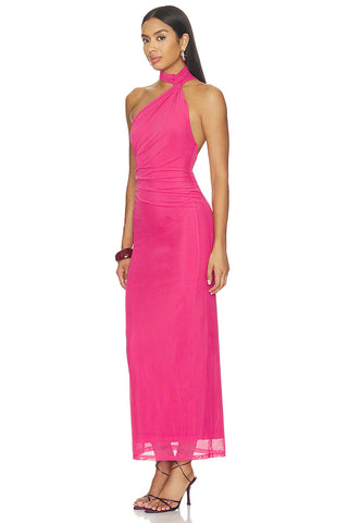 Avni Maxi Dress in Fig Berry