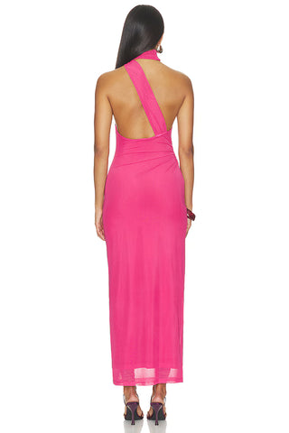 Avni Maxi Dress in Fig Berry