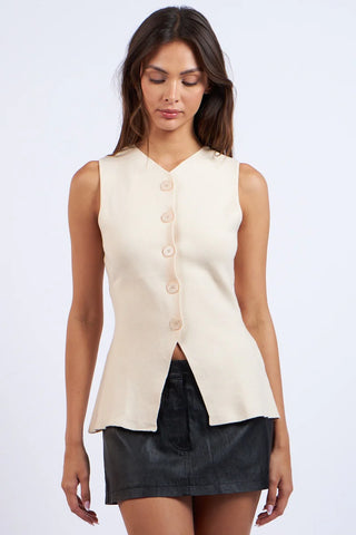 Charli Button Sweater Vest