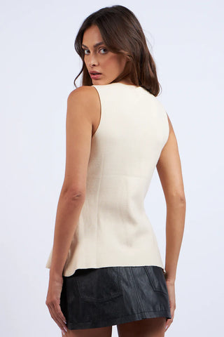 Charli Button Sweater Vest