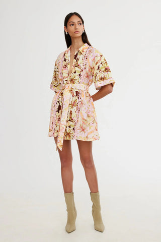 Significant Other Nicole Shirt Dress in Jungle Mix