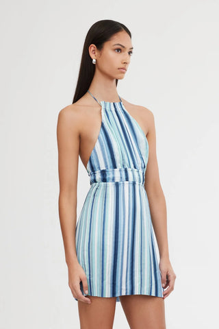 Significant Other Harriet Mini Dress in Provence Stripe