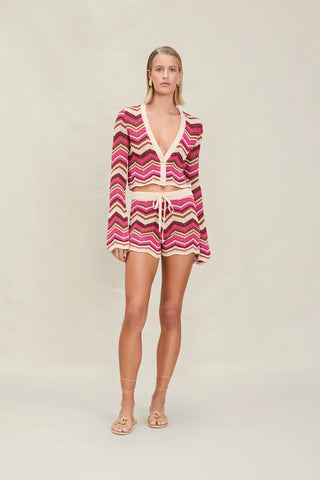 Solene Short in Berry
