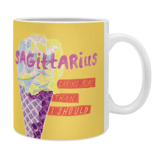 Sagittarius Cares Coffee Mug
