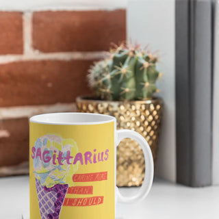 Sagittarius Cares Coffee Mug
