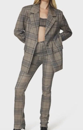 WeWoreWhat The Icon Jean in Cool Plaid