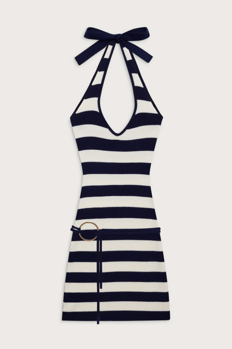 Dolly Knit Dress in Sea Stripe Cattivo Dolly Knit Dress in Sea Stripe Cattivo