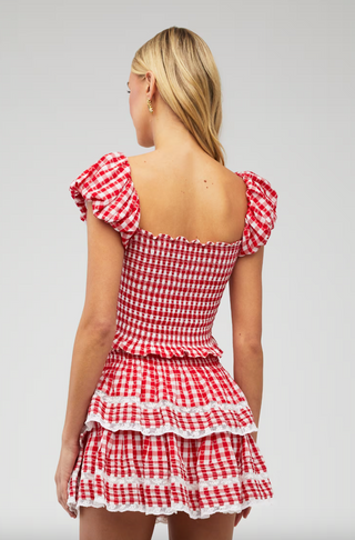 Isalia Top in Cupids Bow