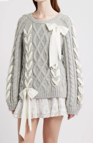 Kloss Pullover in Grey Melange