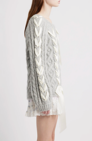 Kloss Pullover in Grey Melange