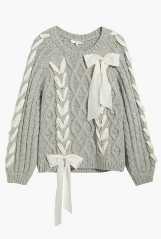 Kloss Pullover in Grey Melange