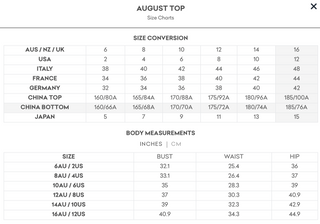 August Top