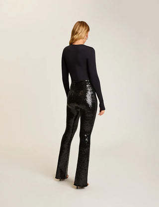 Sequin Flared Leggings