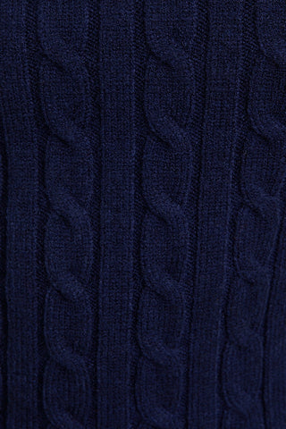 Short Sleeve Cable Knit