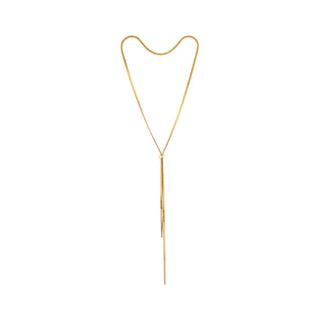 Snake Chain Gold Plated Lariat