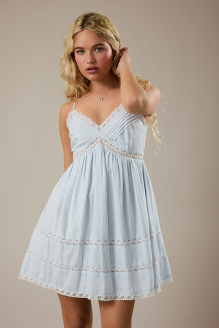 Soft Serenade Mini Dress
