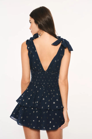 Soira Dress in Celestial Navy