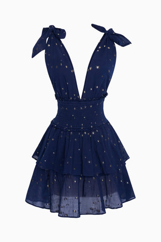 Soira Dress in Celestial Navy