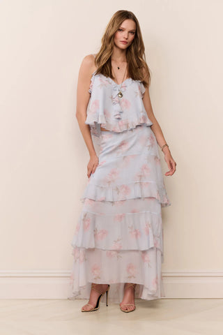 Soleia Floral Midi Skirt