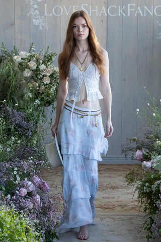 Soleia Floral Midi Skirt