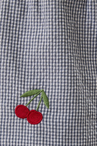 Spring Picnic Embroidered Shorts