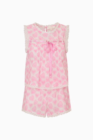 Sprouse Heart PJ Set