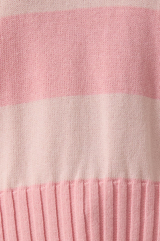 Strawberry Milk Striped Sweater