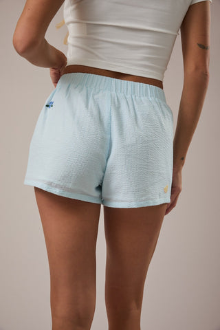 Sunday Brunch Embroidered Shorts