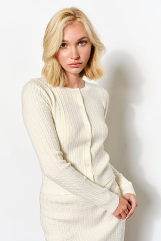 Sydney Cable Knit Cardi