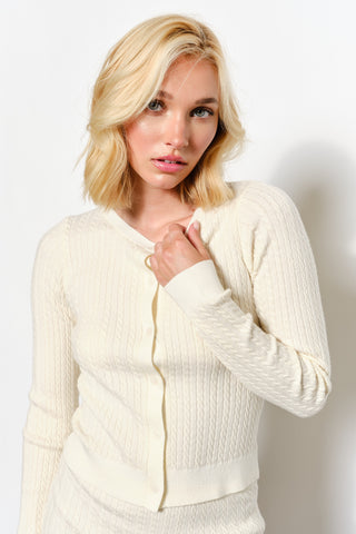Sydney Cable Knit Cardi