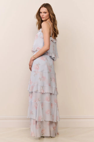 Soleia Skirt in Blue Roan