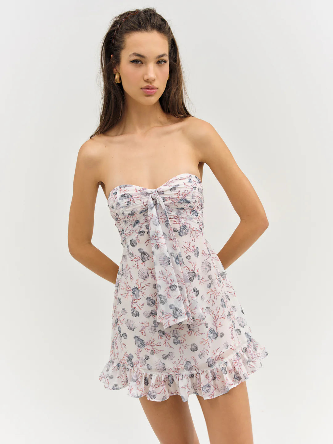 Teagan Mini Dress in Seashells Teagan Mini Dress in Seashells