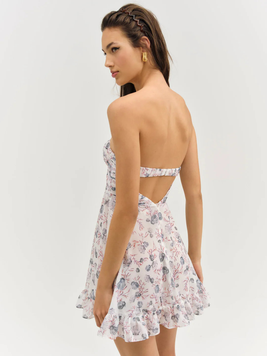Teagan Mini Dress in Seashells Teagan Mini Dress in Seashells