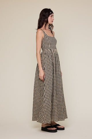 The Chase Checker Maxi Dress