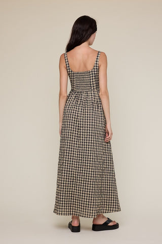 The Chase Checker Maxi Dress