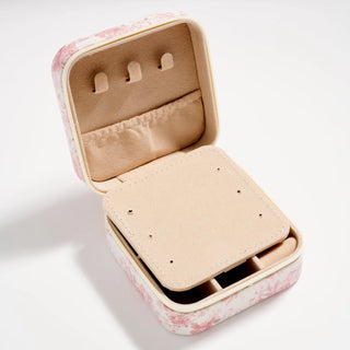 Travel Jewelry Box with Mirror