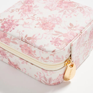 Travel Jewelry Box with Mirror