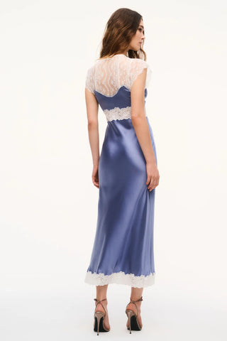 Vella Silk-Blend Lace Maxi Dress