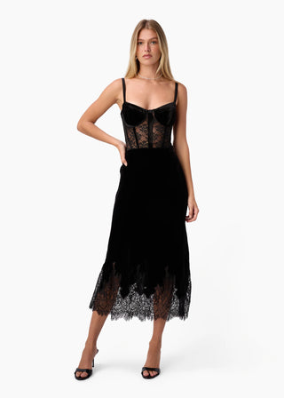 Valentyna Velvet Bodysuit