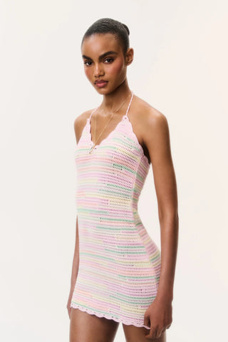 Zoa Dress in Tropical Swirl