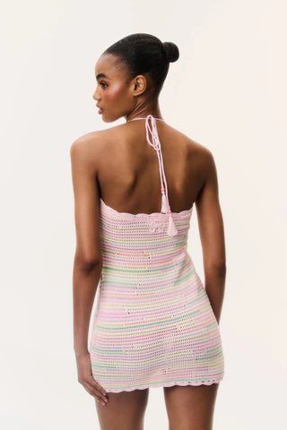 Zoa Dress in Tropical Swirl