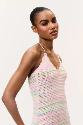 Zoa Dress in Tropical Swirl