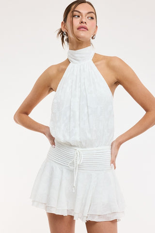 Alison Halter Mini Dress