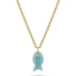 Water Resistant Coastal Fish Necklace