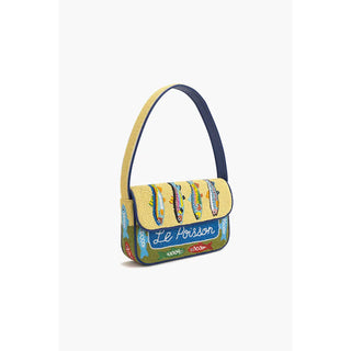 Fish Tales Beaded Shoulder Bag