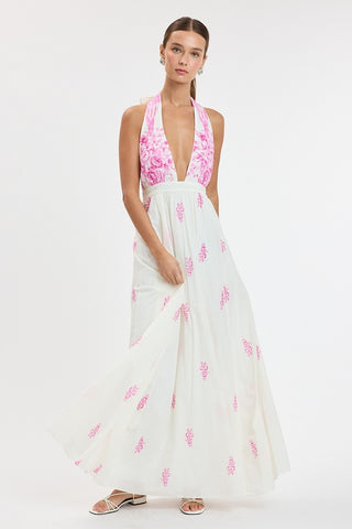 sky to moon pink dress Sky To Moon Skylar Mini Dress in Pink