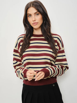 Posy Striped Sweater